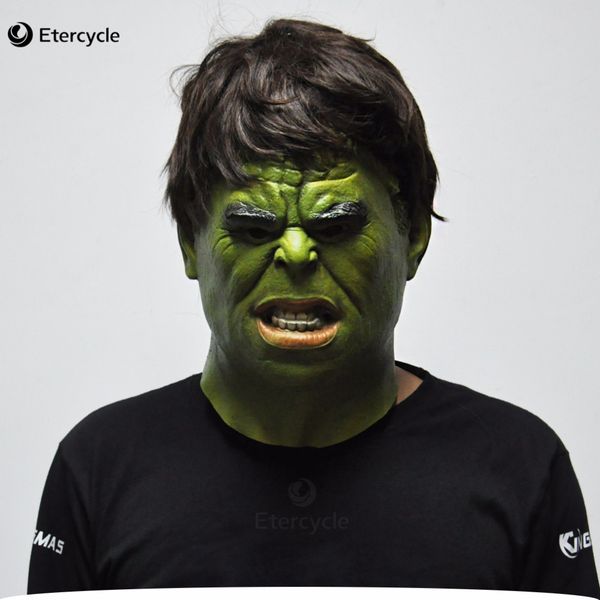 

the hulk masks superhero movie cosplay halloween realistic full face latex mask costume props toys