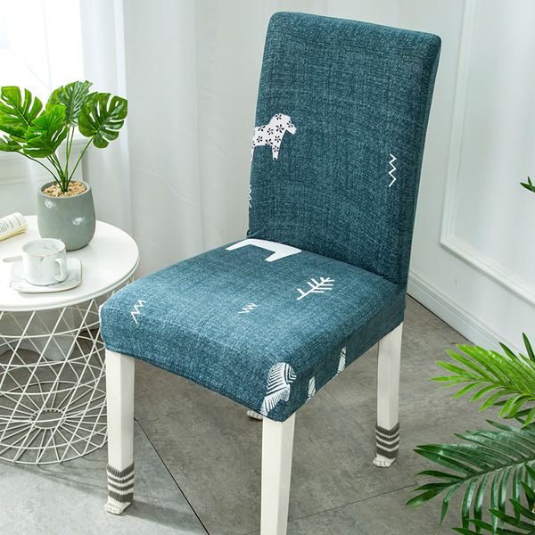 

nordic restaurant conjoined chair covers simple home elastic l chair covers universal table stool covers cloth for home