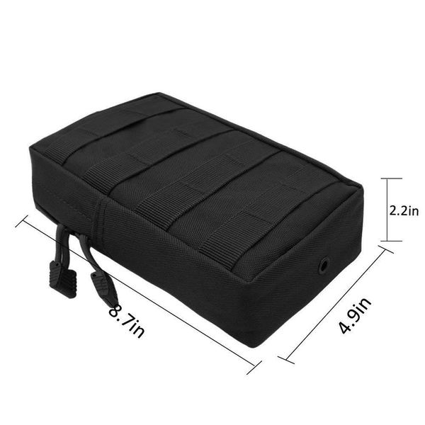 

outdoor sport small zipper waist bag upgraded expand military accessories camouflage bag men's mobile phone pouch