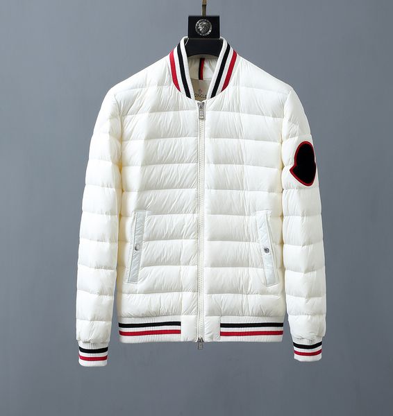 

2019 new men de igner down jacket coat weat hirt treetwear long leeve zipper brand windbreaker men clothe plu ize 1 4, Black