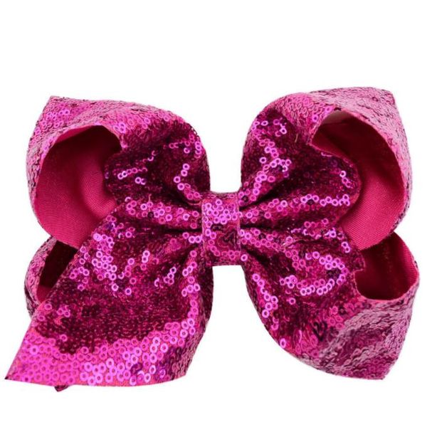 8inch Large Baby Mixed Styles Hair Clip Bows Hair Bow Girls