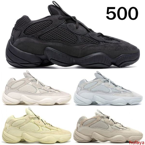 

soft vision 500 stone bone white running shoes mens womens super moon yellow utility black blush salt kanye west designer sports sneakers