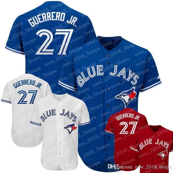 

27 Vladimir Guerrero Jr. oronto BlueBaseball Jerseys Jays 6 Marcus Stroman 12 Roberto Alomar