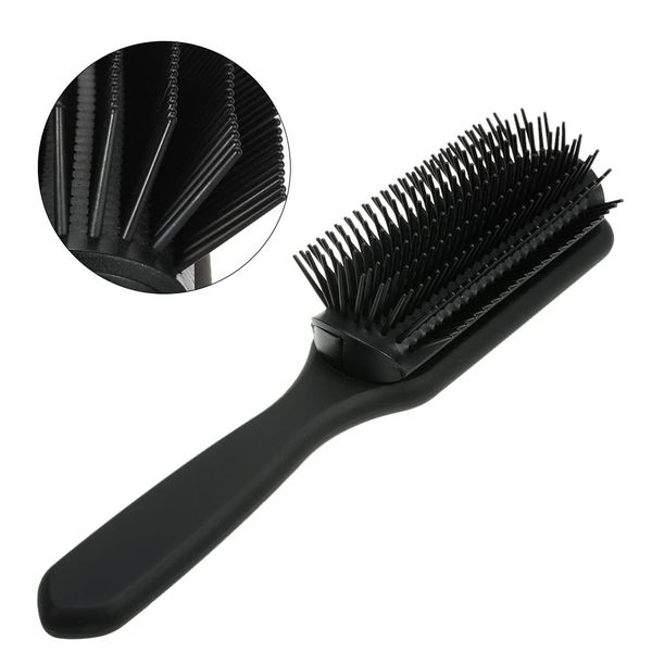 

professional hair brush scalp massage comb hairbrush men women tangle hairdressing anti-static combs styling tool, Silver