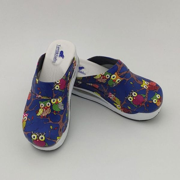 

pattern air slippers, Black