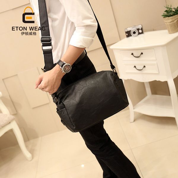

new shoulder bag men's casual bag korean fashion men's diagonal