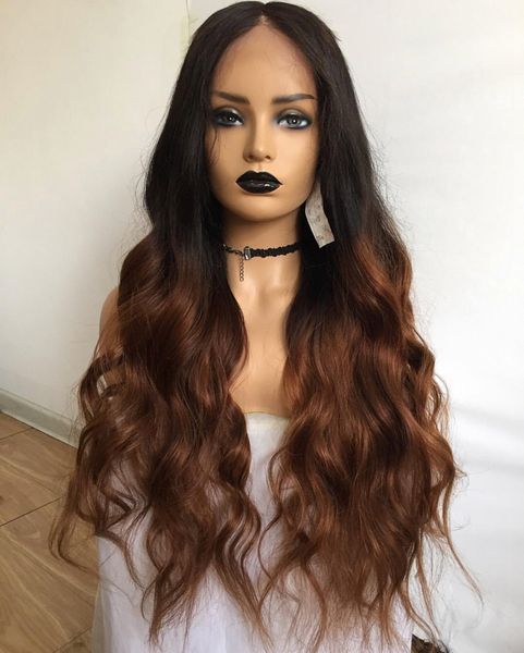 Popular Style Human Hair Waver Wave Full Lace Wigs Virgin Human