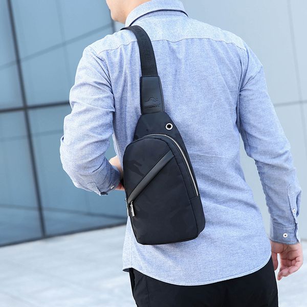 

мужской chest чемоданчик мода досуг люди canvas ткань корея стиль casual коммуникатор одно плечо сумка подростковая 5h