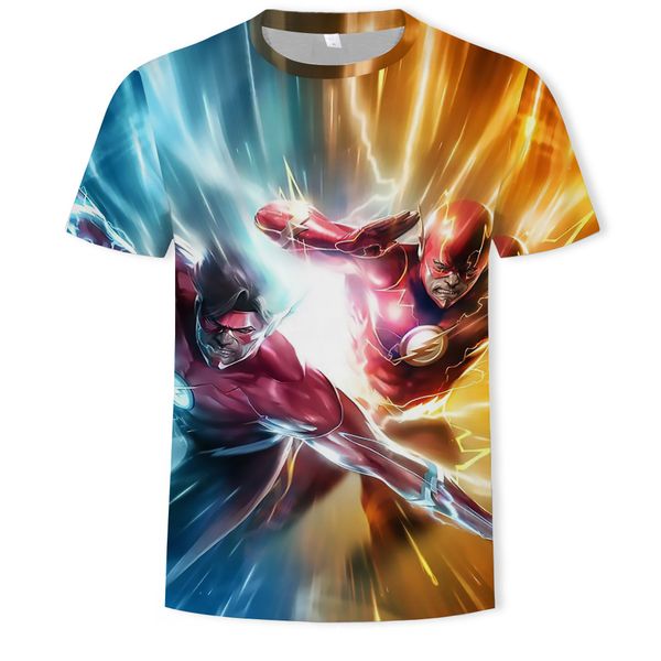 

mens designer marvel 3d digital printing short sleeve t-shirt male streetuc9z, White;black