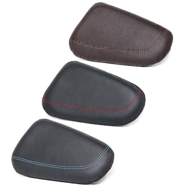 

leather universal car leg cushion knee pad support pillow protector for e46