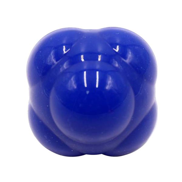 

six-sided high-bounce reaction ball - soft toughness multi-sport training tool