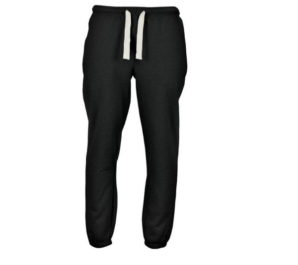 

men's pants men's runing sports pure color slim trousers fitness hip hop male jogger 4 colors, Black
