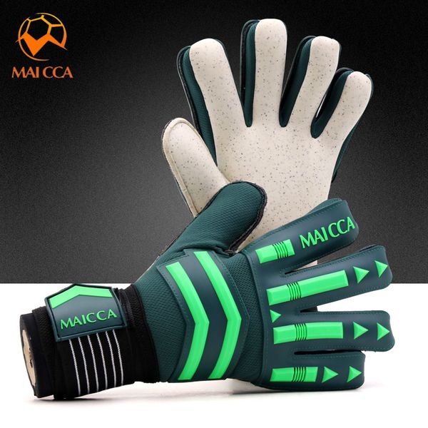 

Adult Professional Soccer Goalkeeper Gloves Professional Soft Thick Latex Football Goalie Gloves with Super Finger Protection