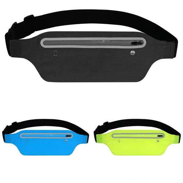 

outdoor ultra-thin sports waist lycra waterproof decal running bag close-fitting running waist bag
