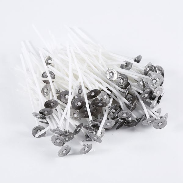 

100pcs/set candle wick smokeless pre waxed candle wick candle cotton candles accessories making material decoration candles