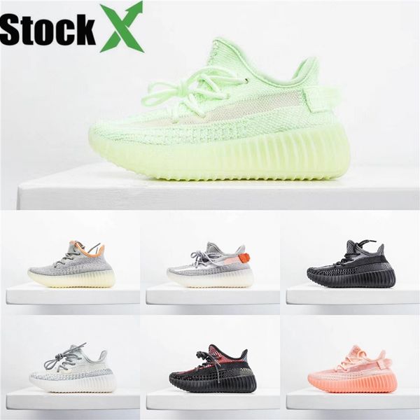 

true form infant hyper space kids running shoes clay kanye west fashion toddler trainers big small boy girl childre#175