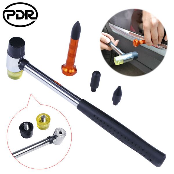 

pdr tools tap down pen with 3 heads dent ding hammer dent damage repair tools
