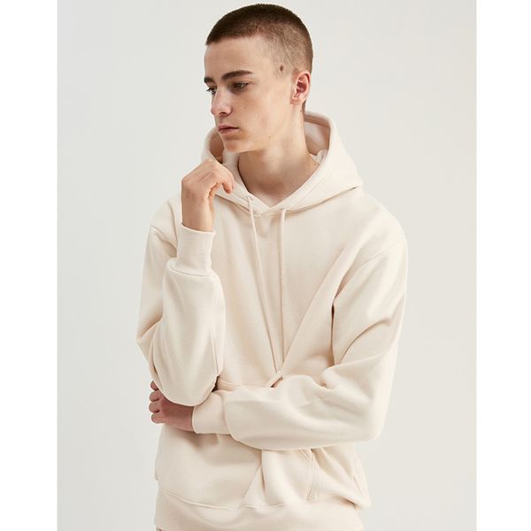 

новая тенденция роскоши балахон inf спорта на открытом воздухе мужской дизайнер толстовки прилив бренд высокого качества хлопка припуск дики, Black