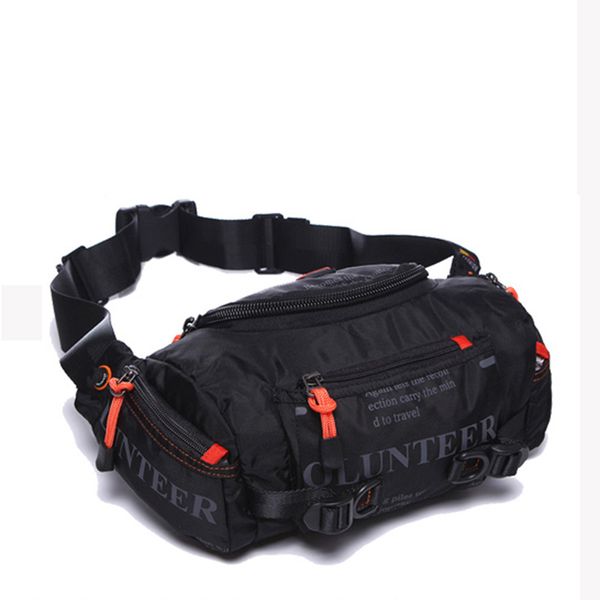 

waterproof oxford men's belt fanny pack shoulder messenger bag large capacity travel bum sling chest waist bags
