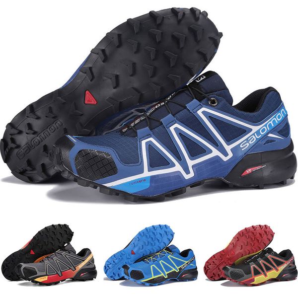

salomon Оптовая продажа оригинальных Speed ​​Cross 4 CS IV Мужчины кроссовки на открытом воздухе ходьба бег кроссовки спортивная скоростьCross 4 спортивная обувь размер 40-46
