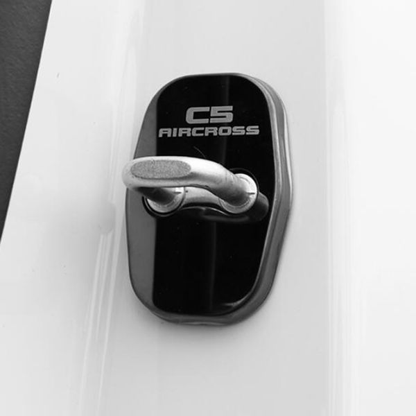 

car styling interior door lock buckle protect case covers for c5 aircross 2017 2018 2019 accessories