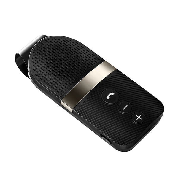 

1 pcs car bluetooth speaker with microphone handscalling smart car mp3 player support two mobile phones bluetooth kit