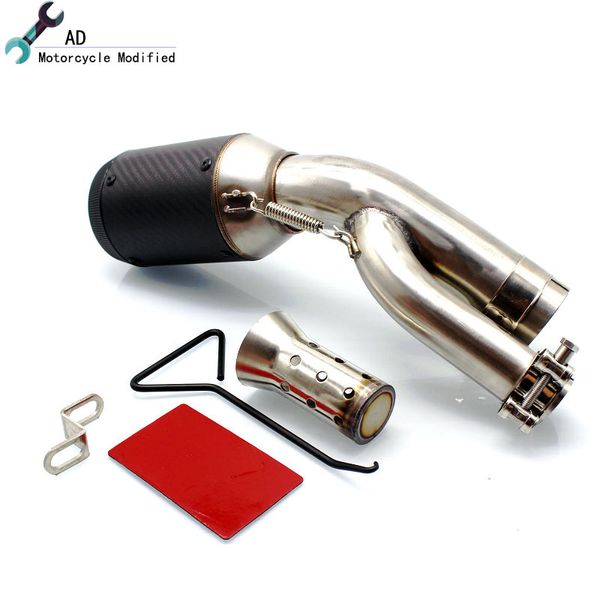 

for s1000xr 2016 2017 2018 s1000rr s1000r muffler db killer connect escape pipe motorcycle accessories s1000 rr s1000 r xr