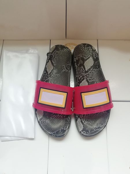 

2020 мужчины женщины слайд сандалии конструктор обувь класса люкс slide летняя мода широкий плоский скользкий с толстые сандалии башмачок вь, Black