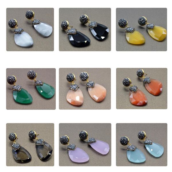 

korea earrings for women boho new diy fashion jewelry 2019 charm geometric style stud earrings set, Silver