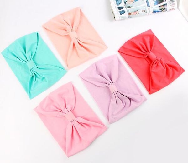 

european and american trend leisure sports knitting cotton hair band elastic wide edge bow breathable headband yoga hair band, Slivery;white