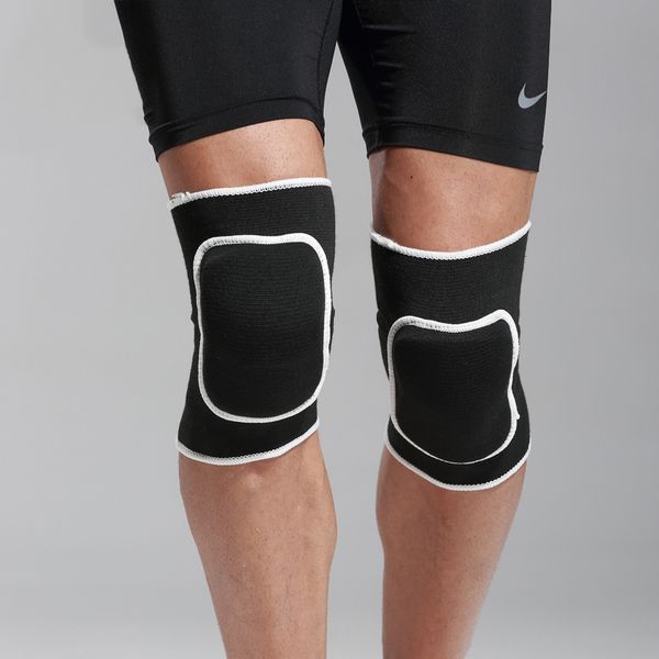 

express 17pcs/lot 3 color anti-collision thicken sponge knee pads for sports dancing protection support pads spot, Black;gray