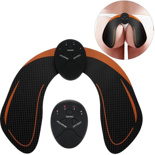

smart ems hip trainer muscle vibrating stimulator lifting hip workout machine home fitness trainer slimming massager with 6 mode