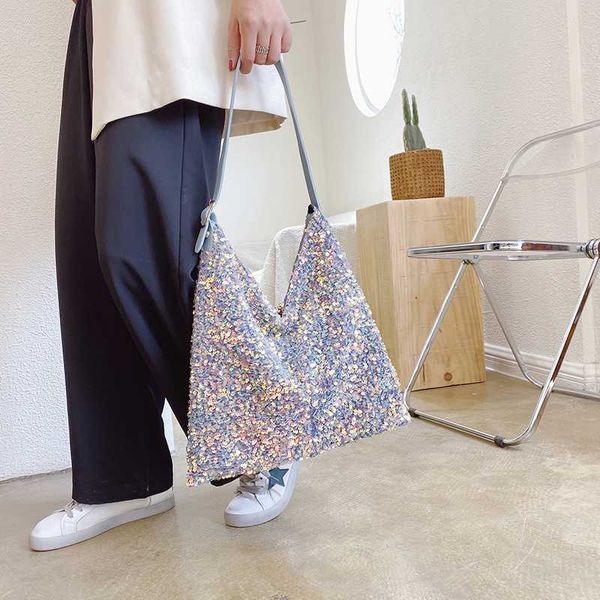 

fashion sequins bags for women 2020 shoulder purse handbags women bags female high capacity