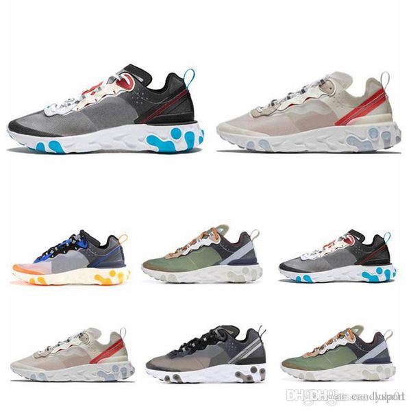 

2018 Epic React Element 87 Под Прикрытием Мужчины Кроссовки Для Женщин Дизайнер Кроссовки Сп