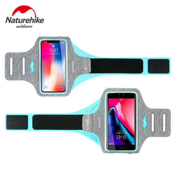 

naturehike sports running bag cell phone armband pack phone pouch breathable ultralight outdoor gym running arm bag