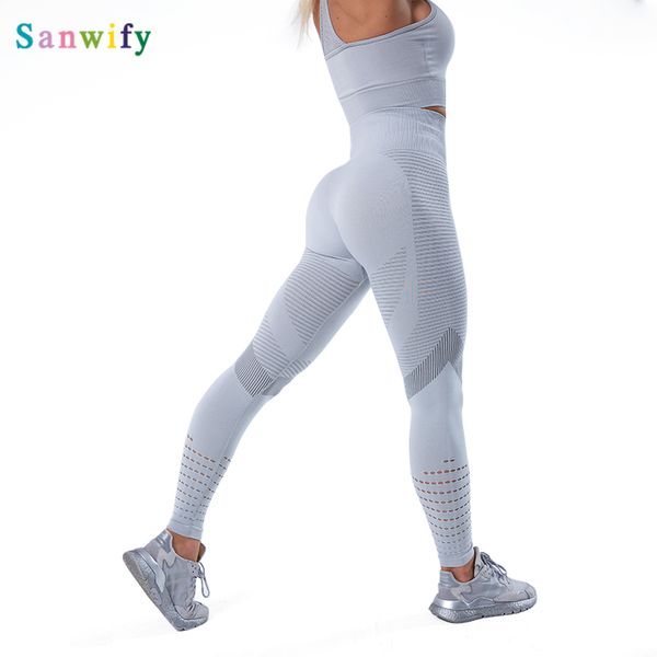 

leggings women high waist seamless fitness pants women push up breathable skinny gym leggings, White;red