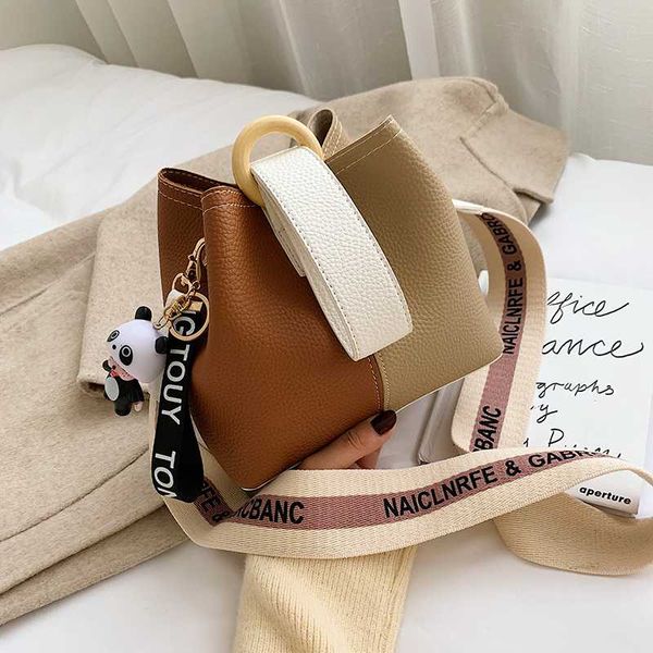 

solid color bucket bags for women 2020 luxury quality handbags lady fashion shoulder crossbody messenger bag hand bag