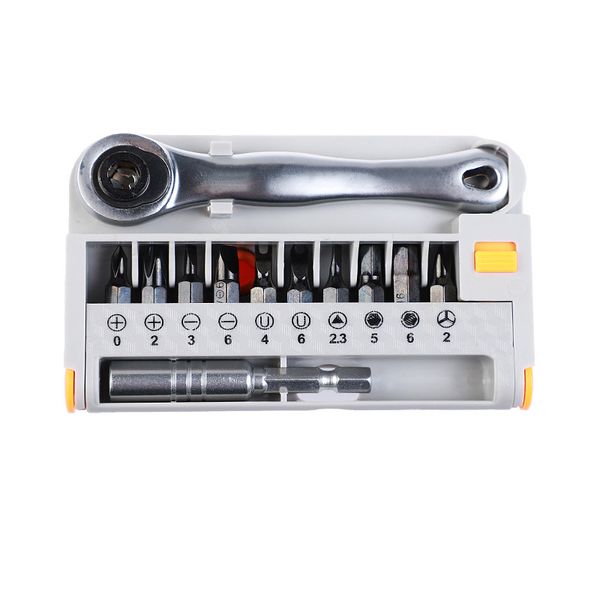 

12pcs torx screwdriver set multitul mini ratchet wrench close quarter ratcheting screw driver bits head set multi tool
