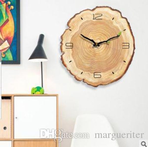 

creative wall clock living room simple modern silent annual ring decorative wall clocks bedroom art design clock