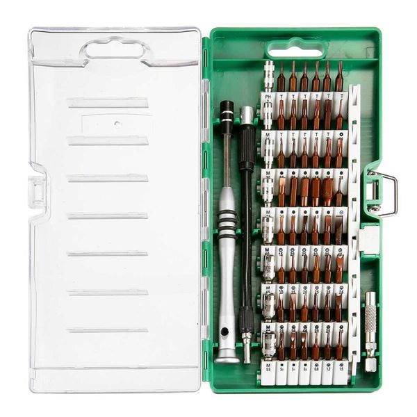 

60 in 1 precision screwdriver set magnetic screwdriver tool kit for pc lapmobile phone compact repair maintenance