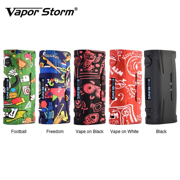 

Vapor Storm Baby 80W TC Box MOD с дисплеем экрана 0.91 Inch без батареи 18650