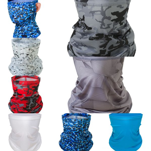 

8i9an bicycle magic scarf outdoor sports riding mask bike headband breathable seamless bandanas cycling scarf face cover ski mask, Black