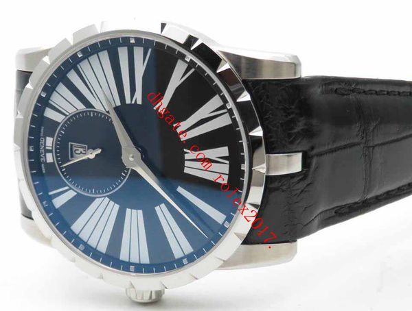 

mens luxury watch excalibur 42 dbex0535 black pf factory miyota 9015 mod automatic movement deployant clasp watch 19-20, Slivery;brown