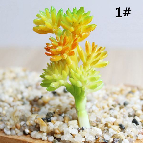 

2.56-3.35 plastic artificial succulents plant cactus home decor ornament