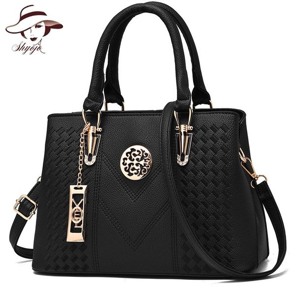 

women messenger bag fashion crossbody handbag female pu leather shoulder bags solid ladies casual tote sac a main