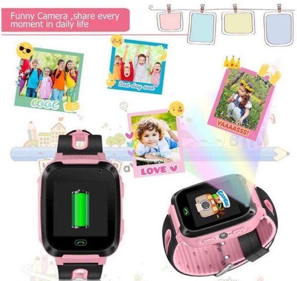 Orologio intelligente per bambini Q9 Orologi intelligenti anti-perso per bambini Smartwatch LBS Tracker Orologi Chiamata SOS per Android IOS Miglior regalo per bambini 2020