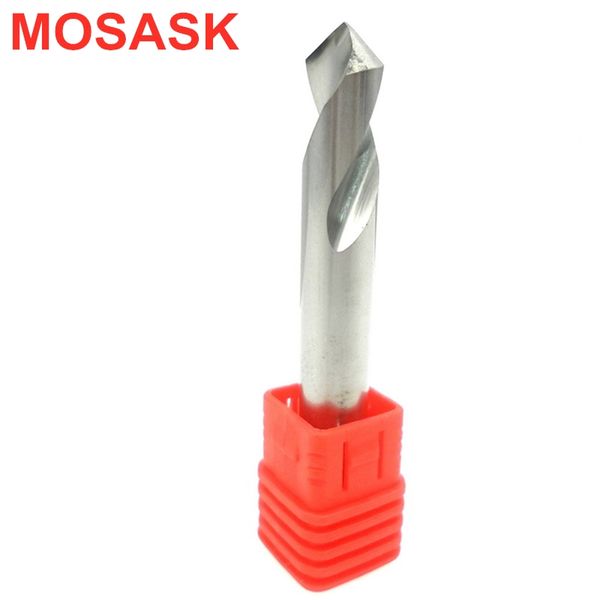 

mosask hrc55 wgddz 3mm 4mm tungsten carbide steel point angle 90 degree spot drill bit machining hole chamfering tools
