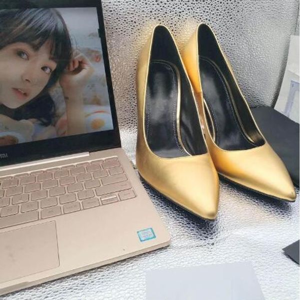 

europe and america popular new fashion women's shining gold high heels, professional women's high heels, party wedding high heels, Black