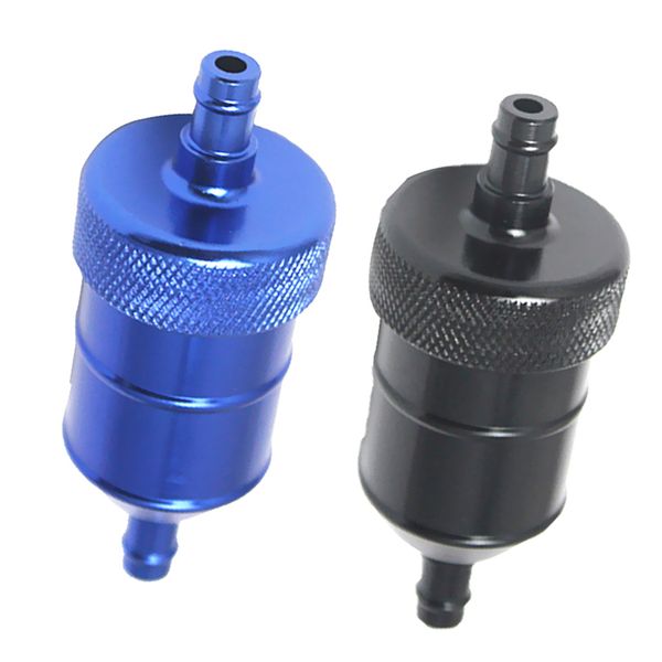 

2 pack chrome fuel filter -fits 5/16in. id hose inline pal auto parts fuel system