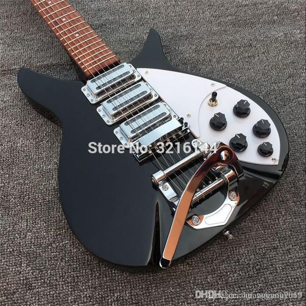 

Пользовательские фабричные новые черные электрические гитарные струны с белым п